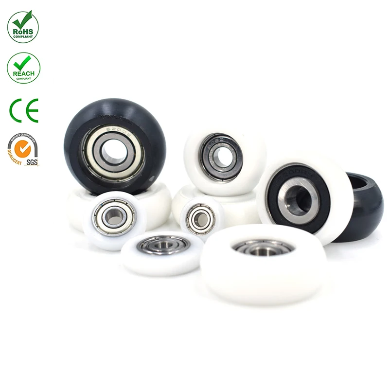 BS60830-7 SEMEI Горячие Продажи Нейлоновые Пластиковые роликовые подшипники 608RS