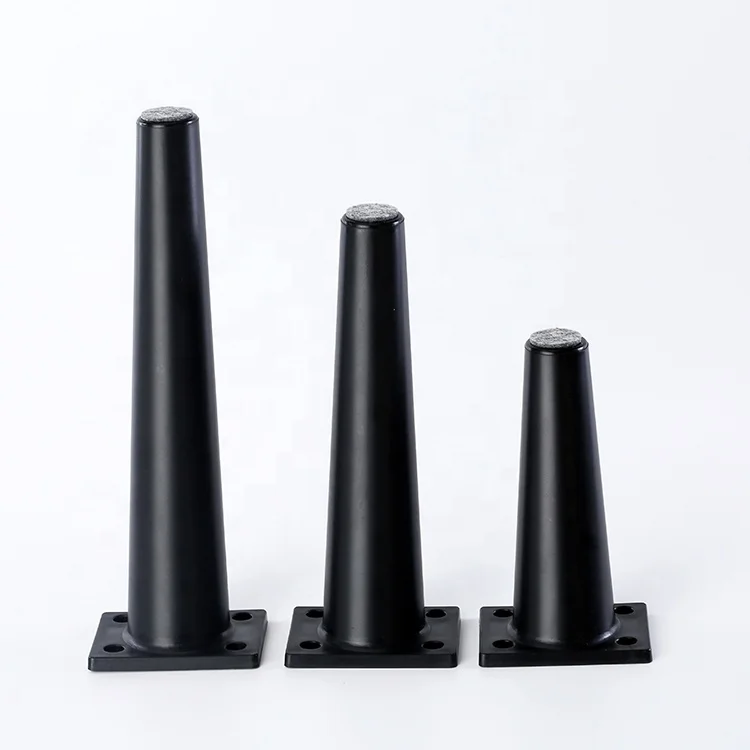 Quick delivery time furniture sofa accessories round furniture feet wooden legs for bed