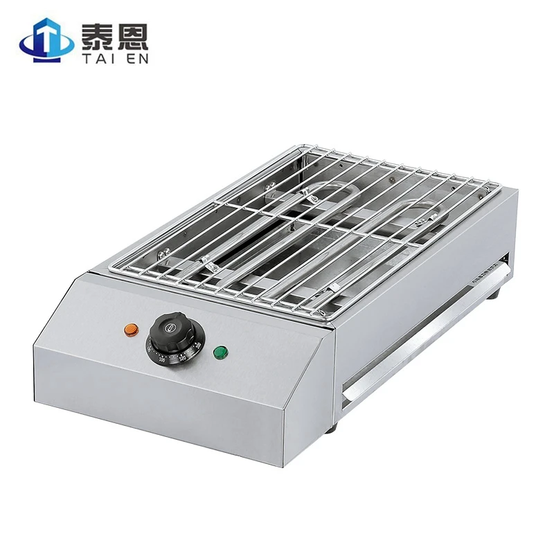 
Non-stick Stainless Steel Grid Tabletop Home/Garden/Restaurant Use BBQ Electric Grill for Barbecue 