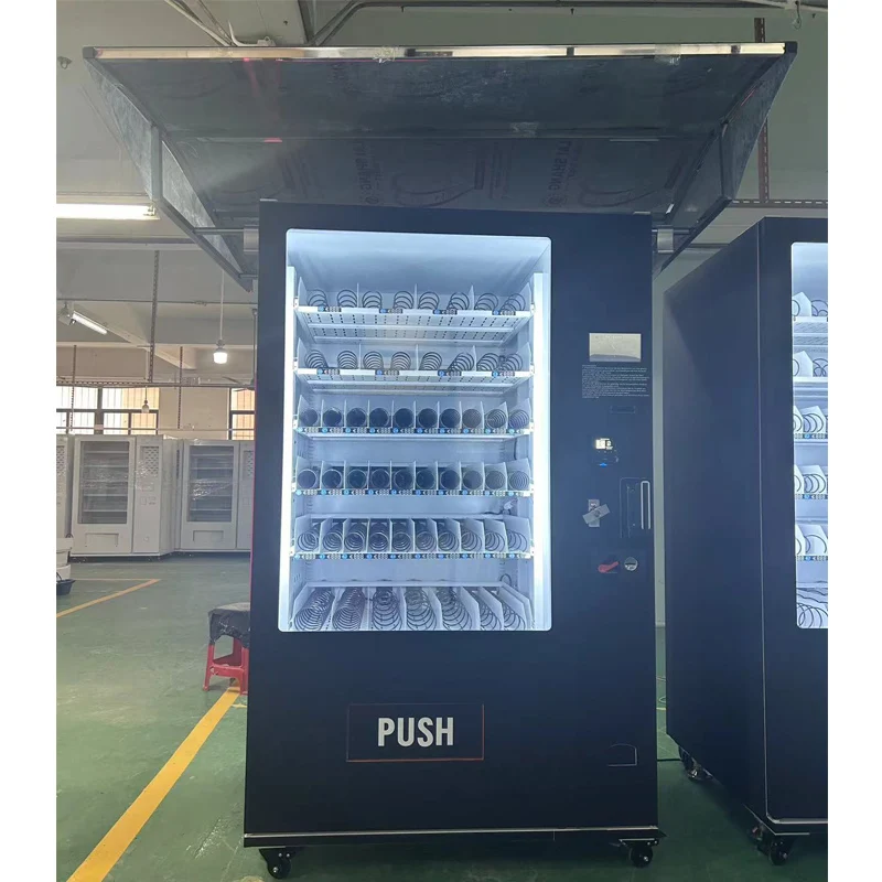 German 1-Year Warranty Cold Drink Dispensers Age Identifiers Snack Vending Machines for Germany