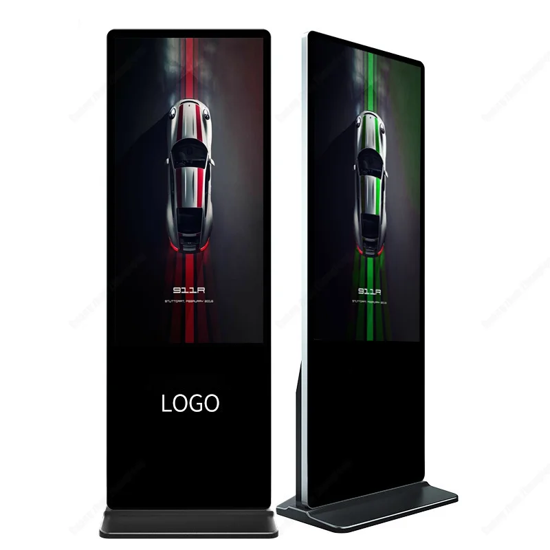 43 Inch 50inch 65inch High Brightness Lcd Vertical advertising machine Panel Pixel Android LED standalone LED player by USB