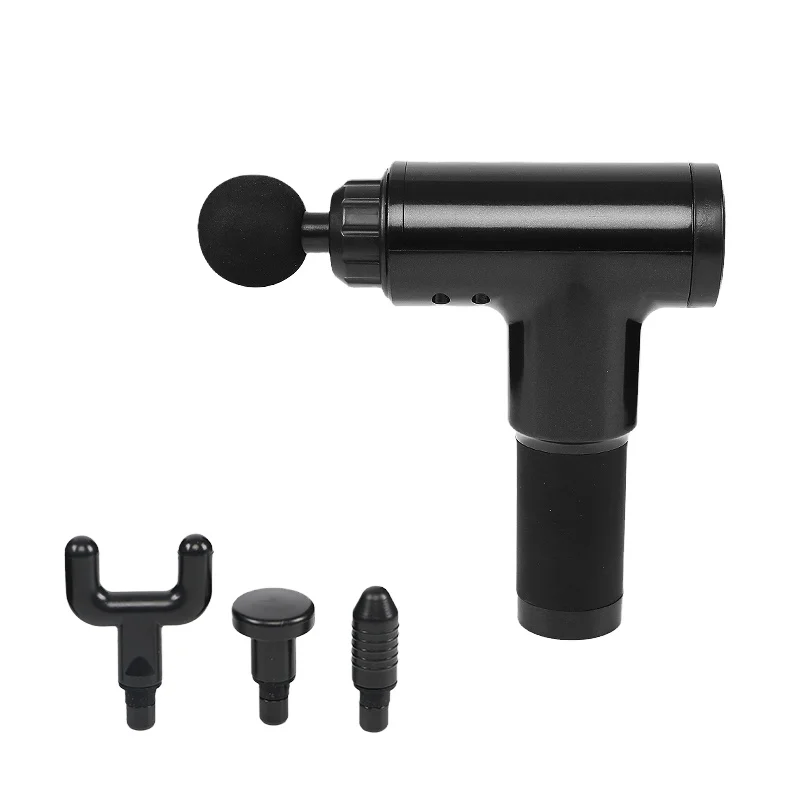 Вращающийся ручной портативный массажный пистолет с беспроводным usb-массажером 2021, новая модель пистолета с сенсорным экраном