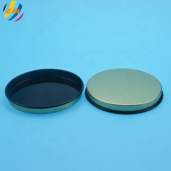 Good Quality Tinplate Plug Metal Cover Bottom for Cylinder Cardboard Tube Packaging
