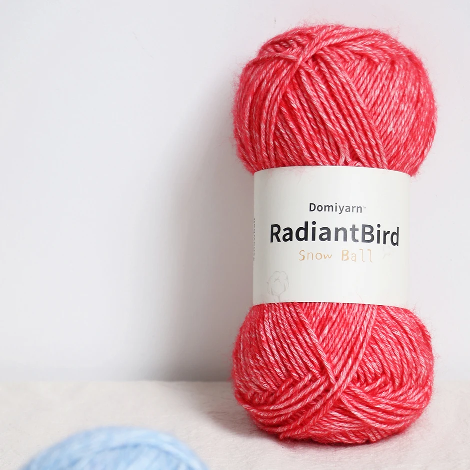 New Design OEM/ODM Snow Ball 50g/142yd/130m  for Blanket yarn manufacturing baby yarn