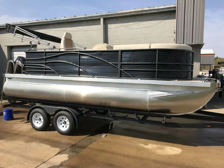  Best Recreational Floating Fiberglass Pontoon Fishing Boat For Sale With