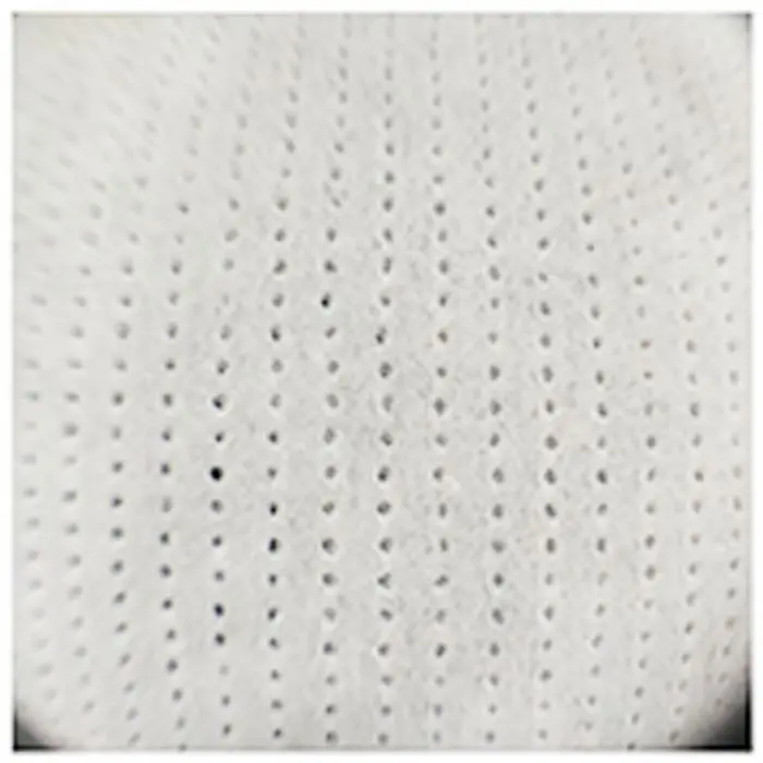 
Embossing Pearl Shape-punched Hot Air Through Spunbond Nonwoven Fabric Roll 