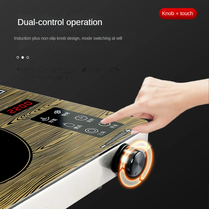 Best Quality Hot Sell  Single Burner 2200W Infrared Cooker Induction Ceramic  Electric Stove hot plates Induction cooktop