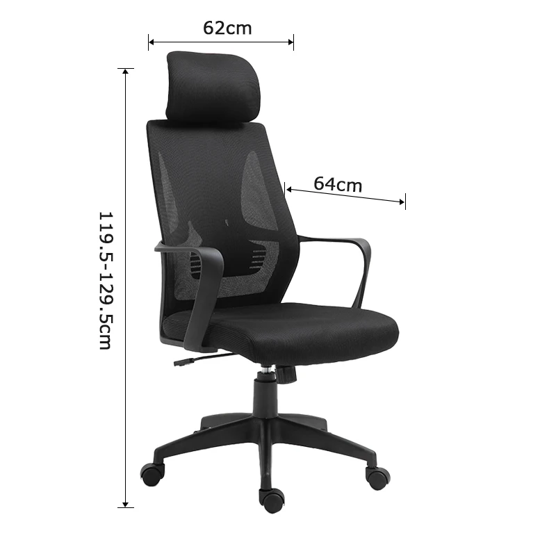 Wholesale Custom High Back Office Chair Ergonomic Swivel Office Chair Mesh High Back Mesh Office Chair