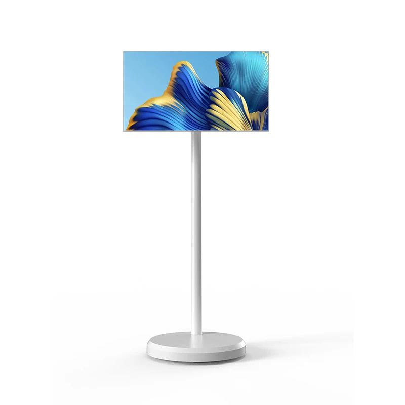 Wireless Smart Portable TV 21.5 24 27 32 Inch HD Android Interactive touch LCD Display with 5H or 9H Battery Stand