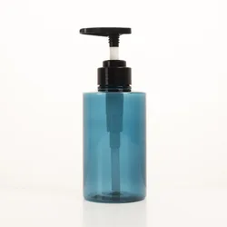 250Ml 8Oz 10Oz Push Type Pet Empty Lotion Pump Cosmetic Bottle With Pump Dispenser For Shampoo Packaging
