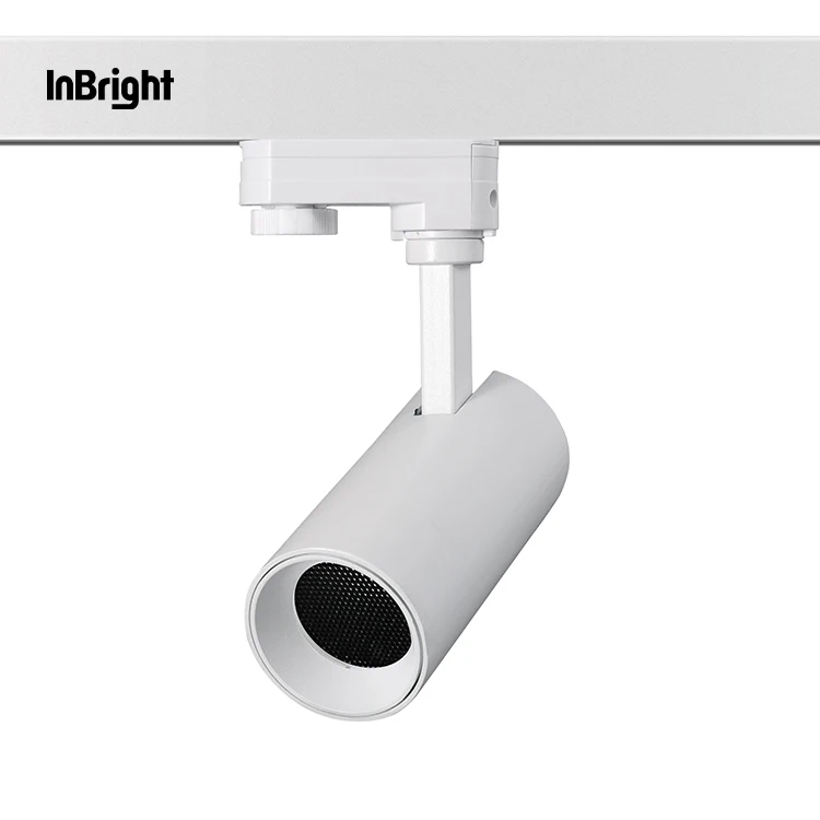 Adjustable Beam Angle Indoor LED track light for project 14W 20W 26W 32W CCT changeable COB Led track Spotlight