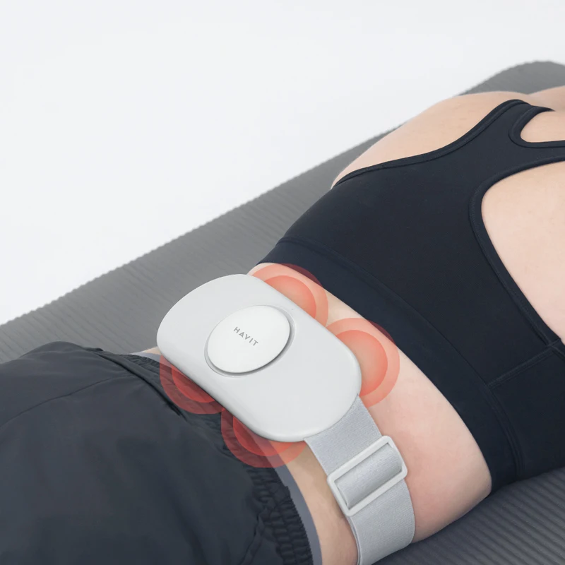 Havit WM1750 Waist Massage Heat Uterus Portable Warm Palace Uterus Waist Belt Women Period Pain Massager Relief