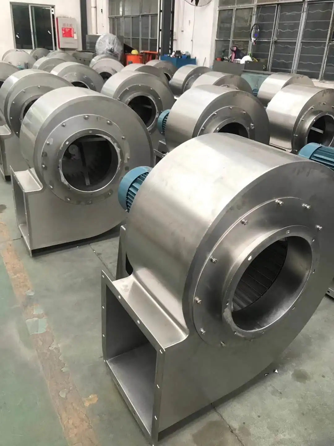 High Temperature Resistant Explosion Proof and Anti-corrosion Stainless Steel Industrial Centrifugal Exhaust Fan Blower