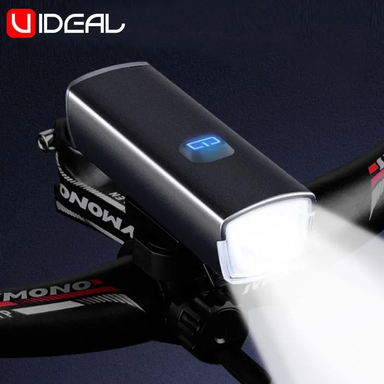 Aluminum bicycle headlight  1000Lumens Super bright LED 3000mAh Battery  usb  Bike  Light