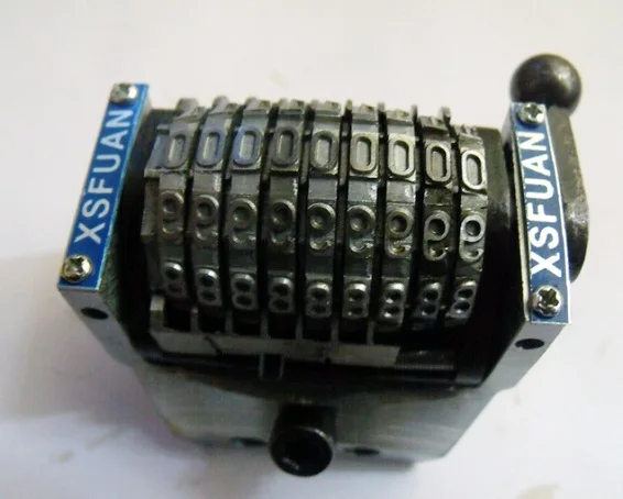 newly arrived standard 9digit Rotary numbering machine