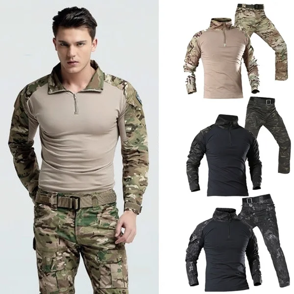 tactical uniform frog suit Tactical clothes outdoor frog suits quick dry clothes