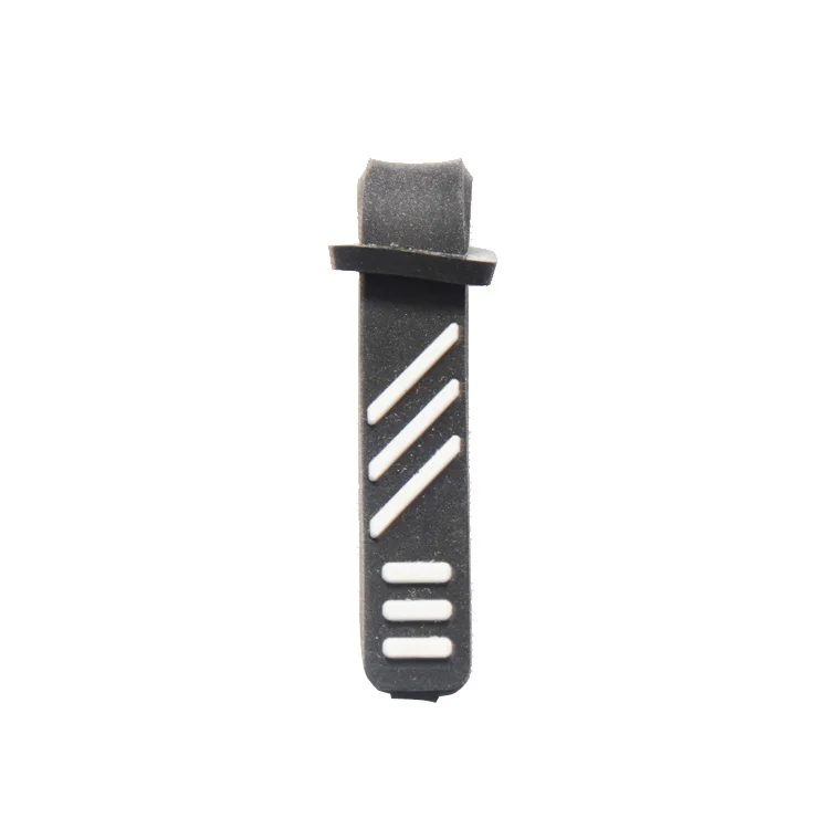 
#5 custom logo zipper pull head rubber zip pull for bags sport garments 