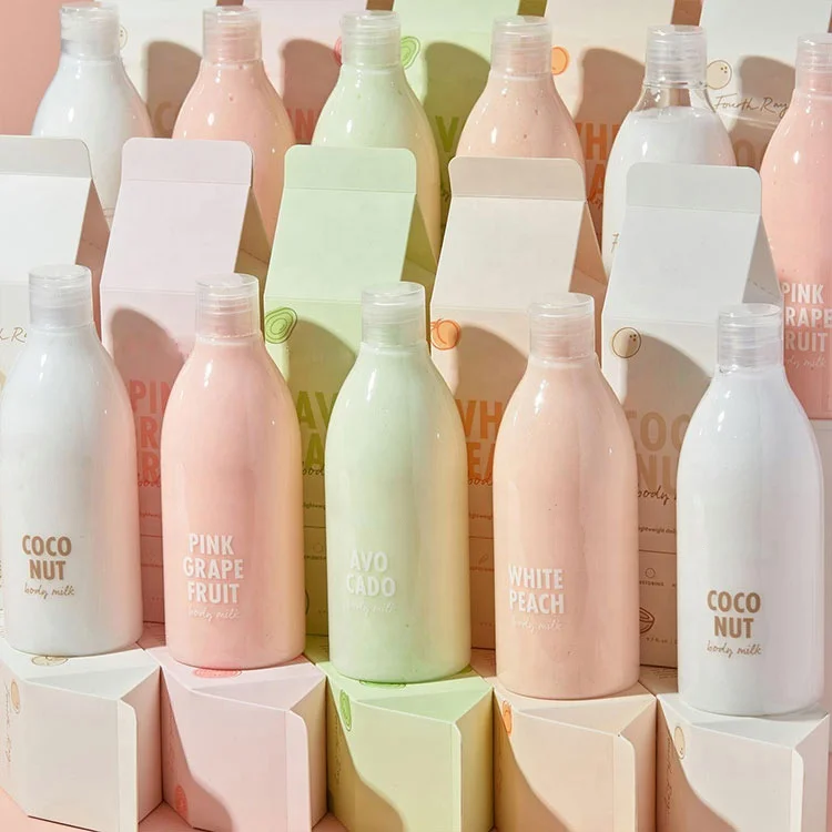 Private Label Fruit Extract Moisturizing Milk Whitening Body Cream Soothing Repair Brightening Body Lotion
