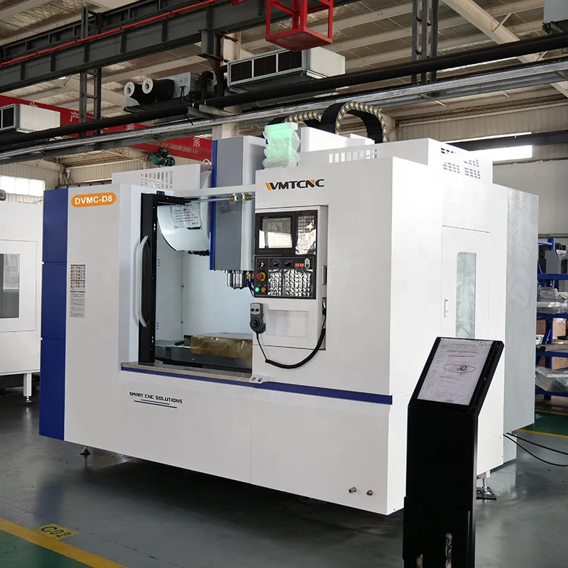 DVMC-D8 heavy duty dual spindle and dual ATC cnc machining center