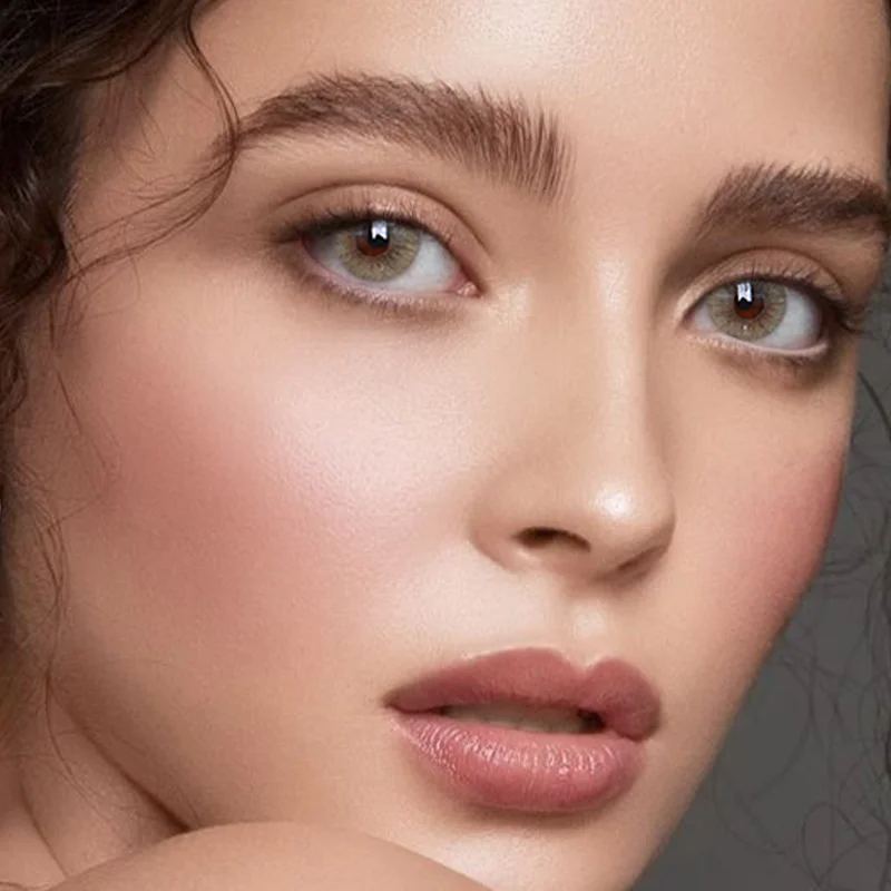 Уход за красотой, модные женские контактные линзы, новые цветные контактные линзы, оптовая продажа, контактные линзы натурального цвета для глаз