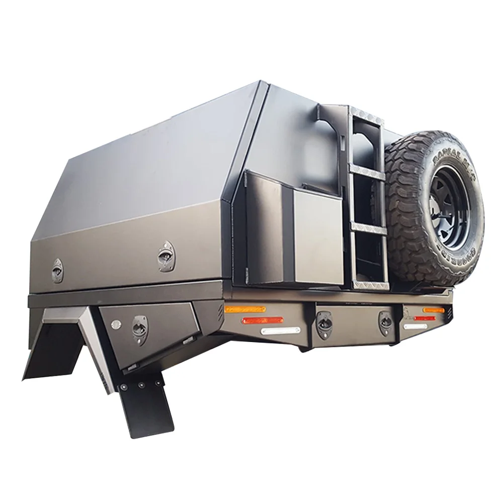 Lamax новый заказной 4x4 алюминиевый сплав с одной двойной кабиной пикап кровать Топпер навес для большой мощности Poer Ute