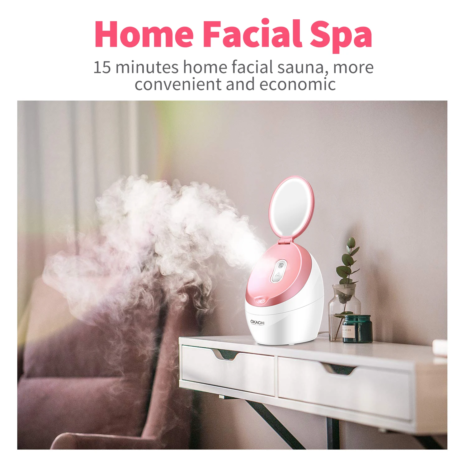 Прямая поставка, косметические товары, ручной нано-спрей для лица, Электрический паровой аппарат для лица