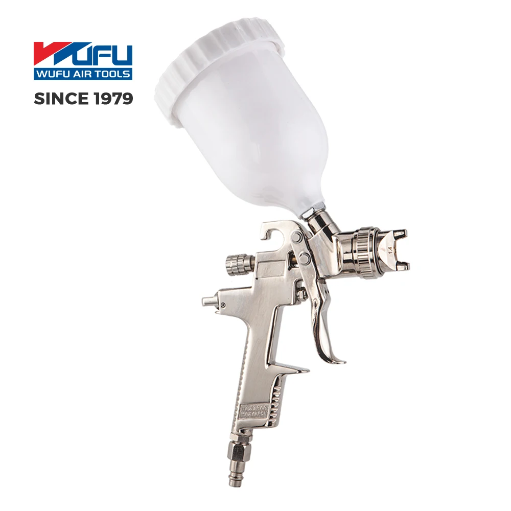 H827 traditional 1.4 mm HVLP gravity air spray paint gun for cars