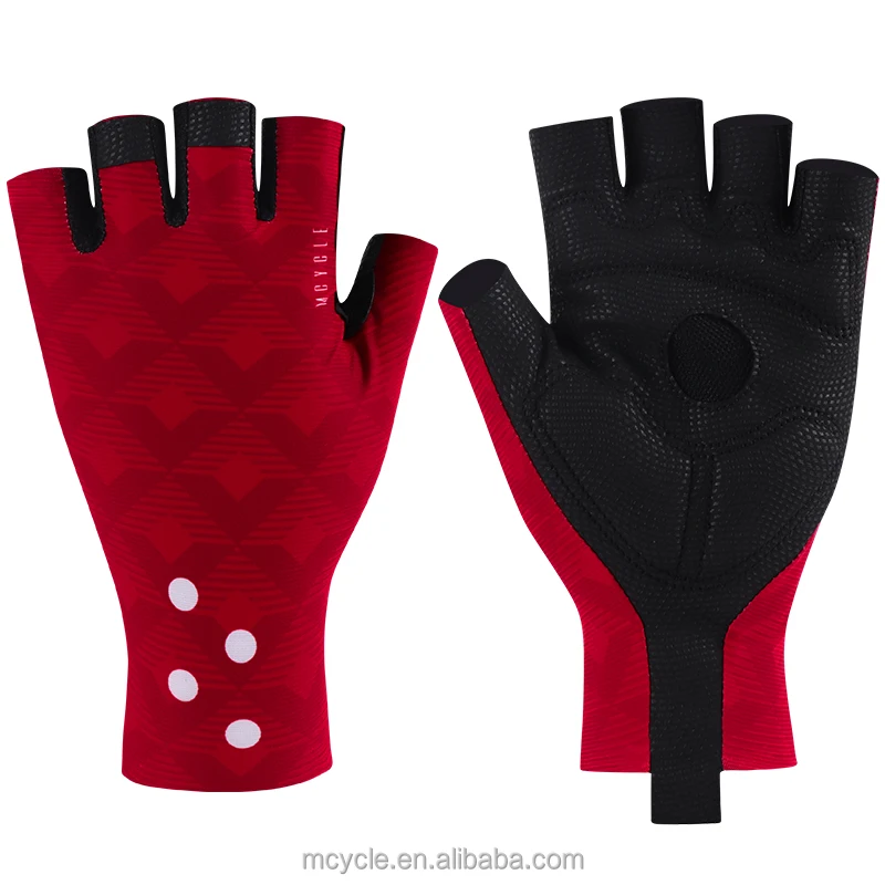 Cycling Gloves Bike Gloves Shock-Absorb padded half finger bike gloves