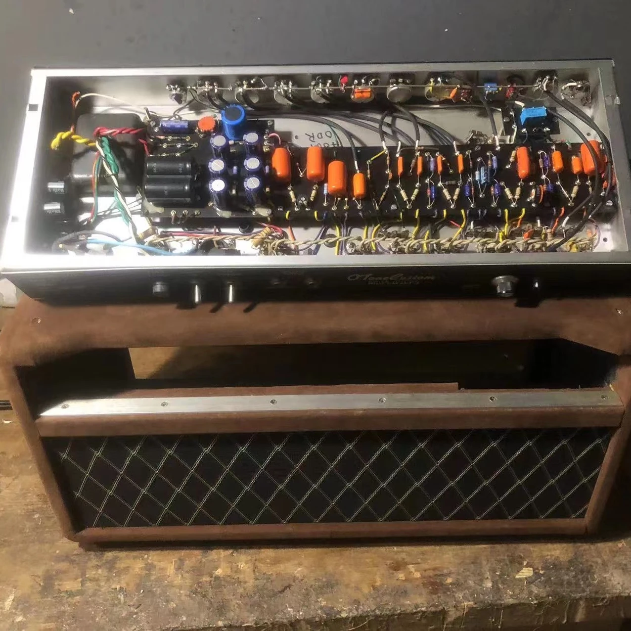 Custom Point to Point OSR Overdrive Special Reverb 60W Grand Tube Amp Head Series OEM
