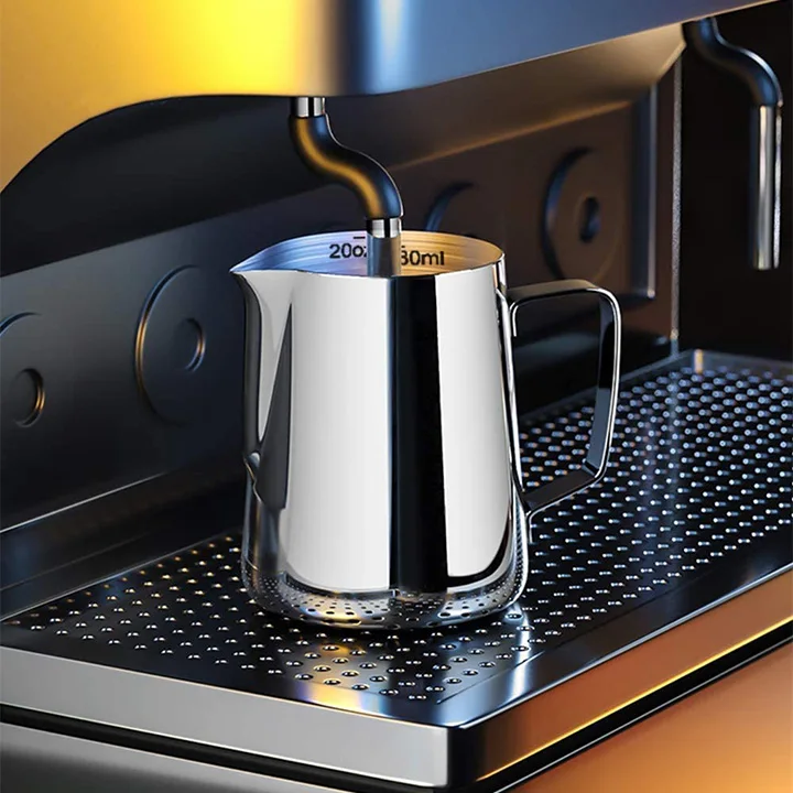 Cappuccino espresso hot chocolate mug coffee milk jug stainless steel in coffee tea sets