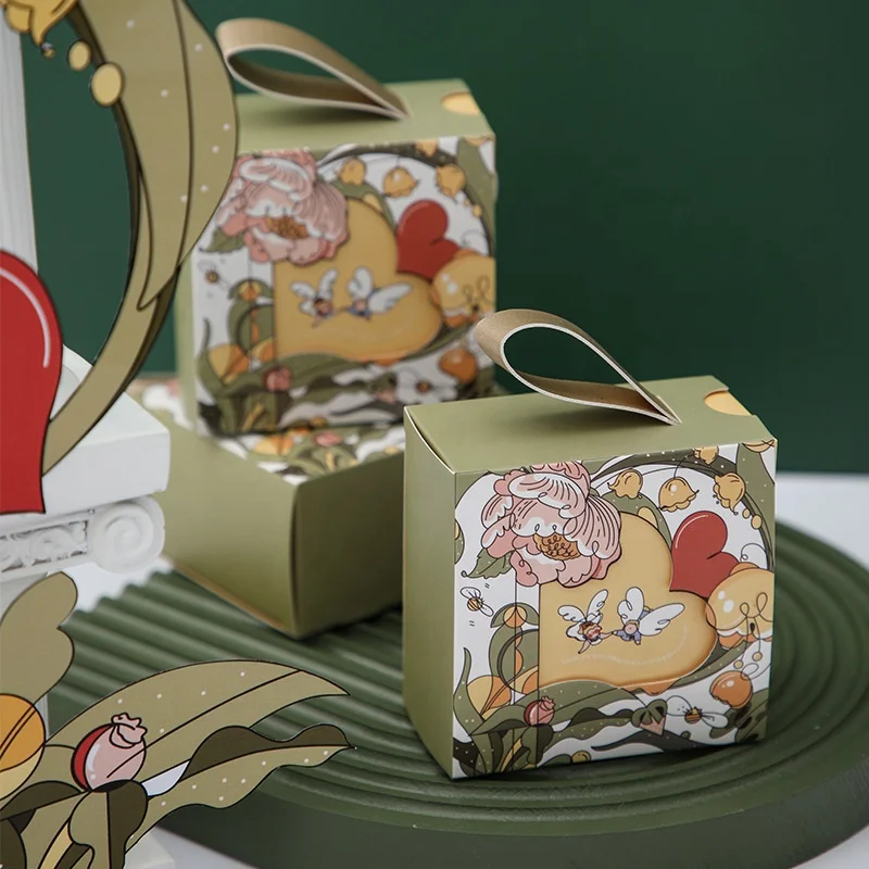 High Quality Luxury Favor Gift Boxes For Candy Wholesale Sweet Wedding Candy Gift Box For Guest