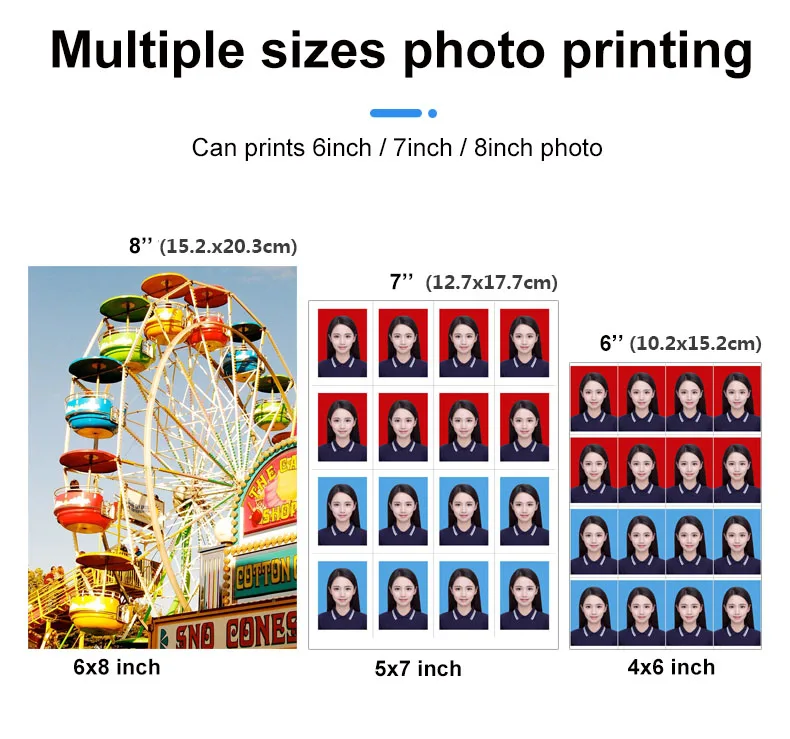 Фотобумага и лента Hiti P520/P525L 4*6 цветов по оптовой цене