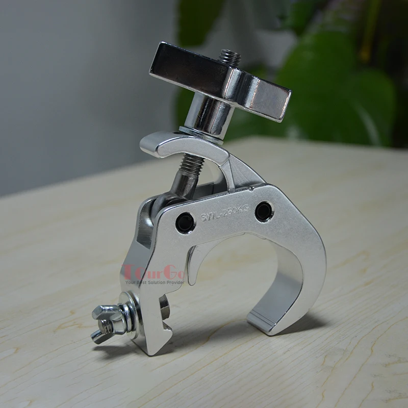 Global truss heavy duty 2inch tube pipe pole stage light clamp coupler aluminum quick rig lighting truss clamp