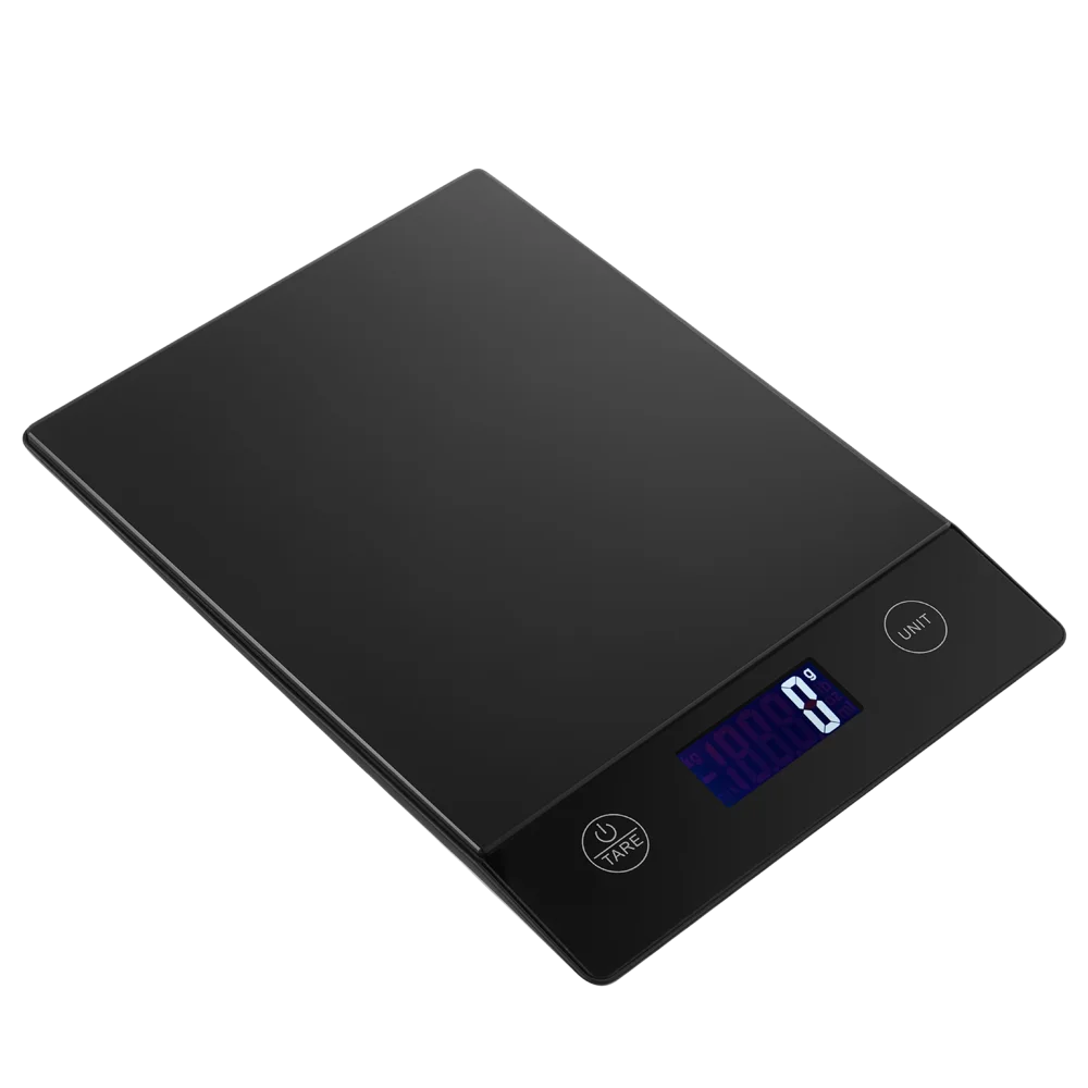 New Design Lcd Polygon Tempered Glass Usb Rechargeable keukenweegschaal Nutrition Food Kitchen Scale Digital Grams And Ounces
