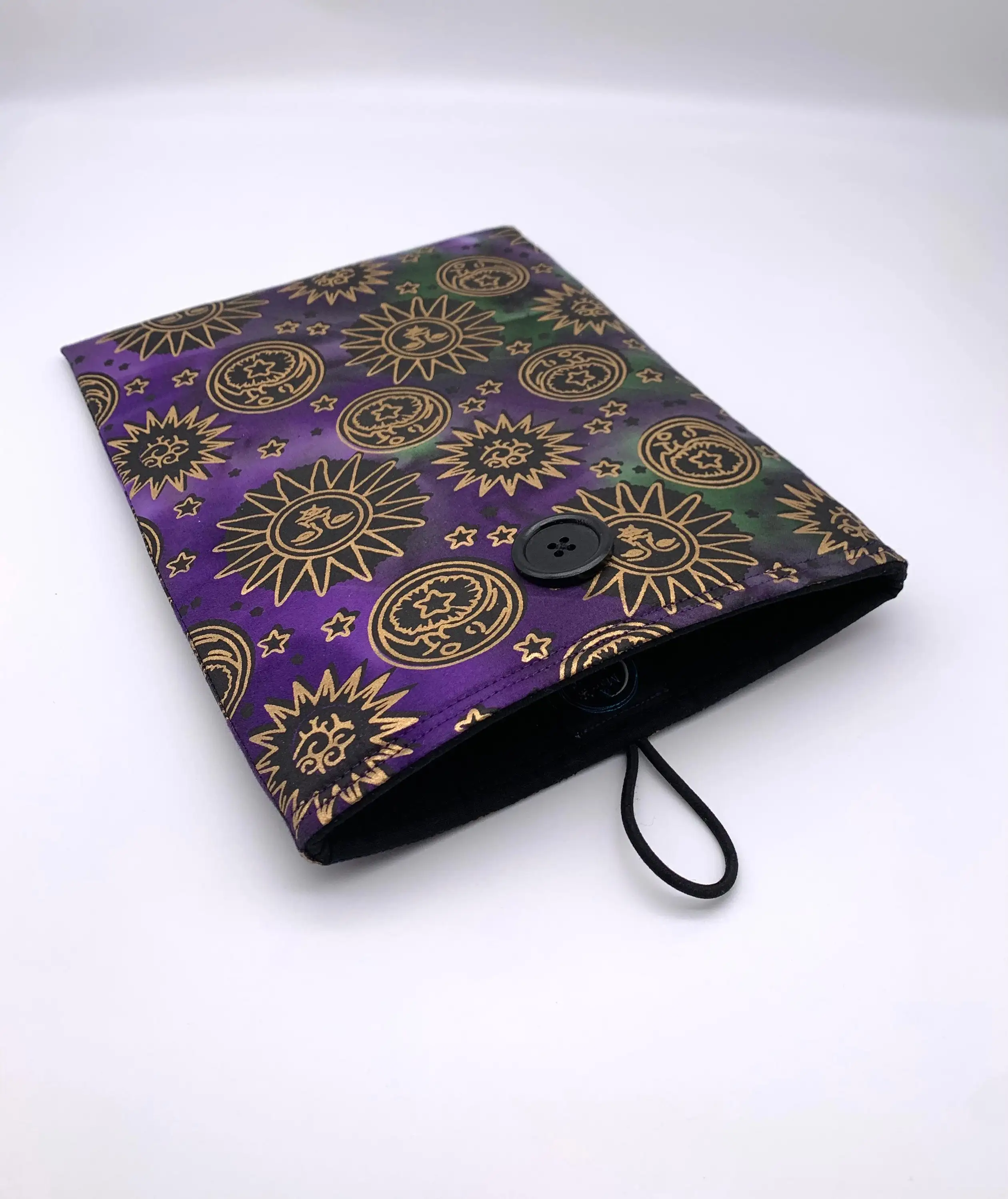 latest design custom book pocket button book cover exquisite print paperback book sleeve
