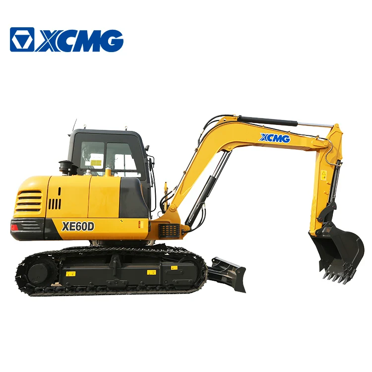 XCMG 6 тонн мини-экскаватор XE60D небольшой экскаватор с ценой
