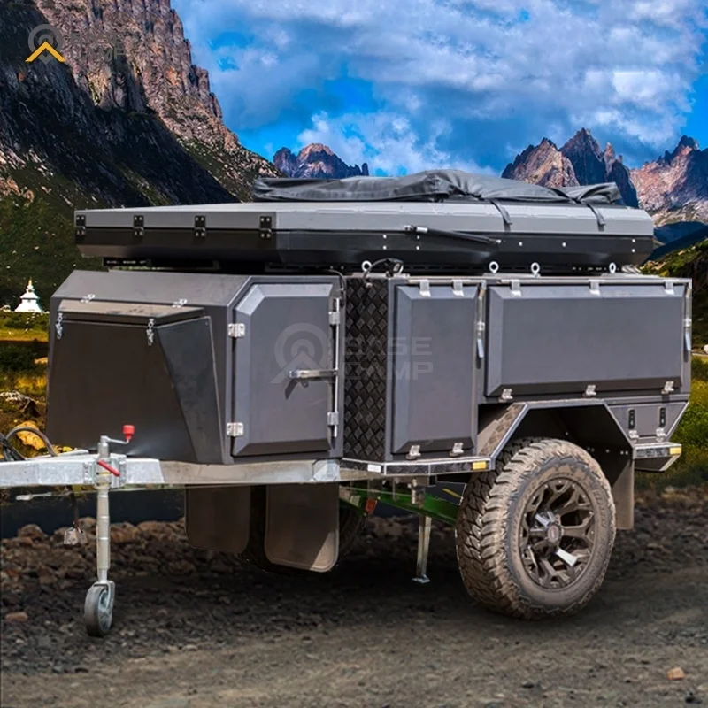 Custom korea style off road small camping trailer from China manufacturer