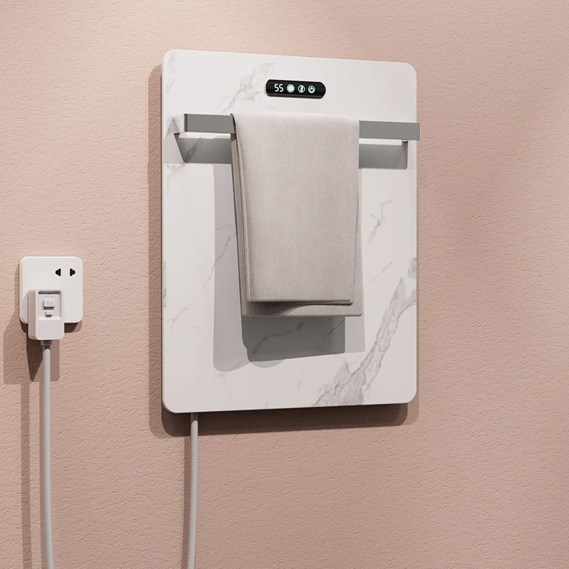 2023 New High Quality Bathroom Electric Radiator Heating Wet Towel Holder Heater Bathroom