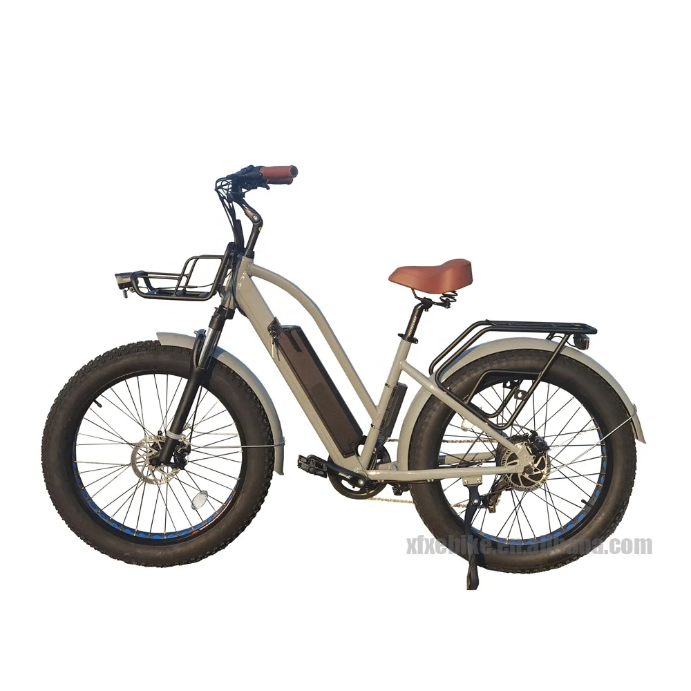 High Quality Ebike China Manufacturer Customized Electric City Bike Bafang Motor 500W/750W Fat Tire Ebike
