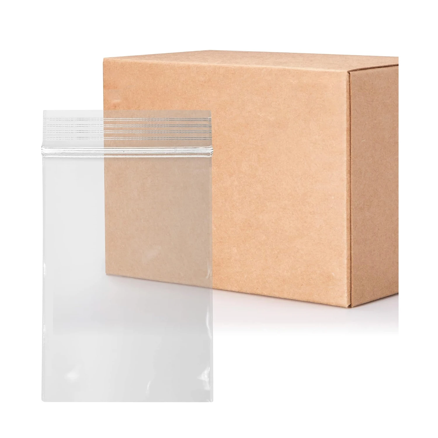 Stock Plastic Small Resealable Zip Bags,Bulk,5.2*9.5cm,70um,1000Pcs/Box Thick&Strong Mini Ziplock Bags for Travel,Storage