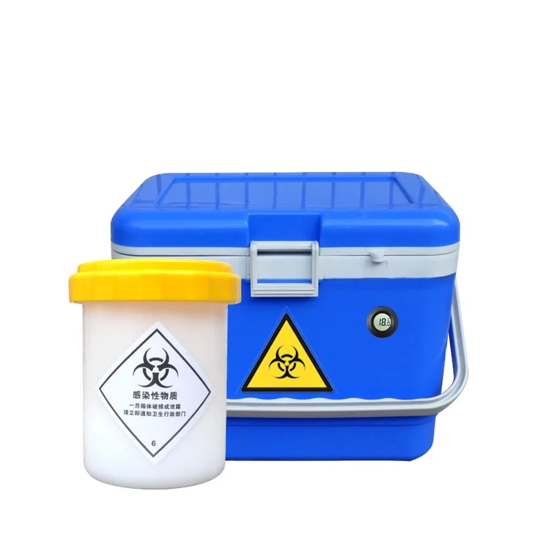 UN2814 17L Digital Display Biological Freezer Medical Refrigerator GSP Vaccine Pharmaceutical Cooler Box Manufacturer