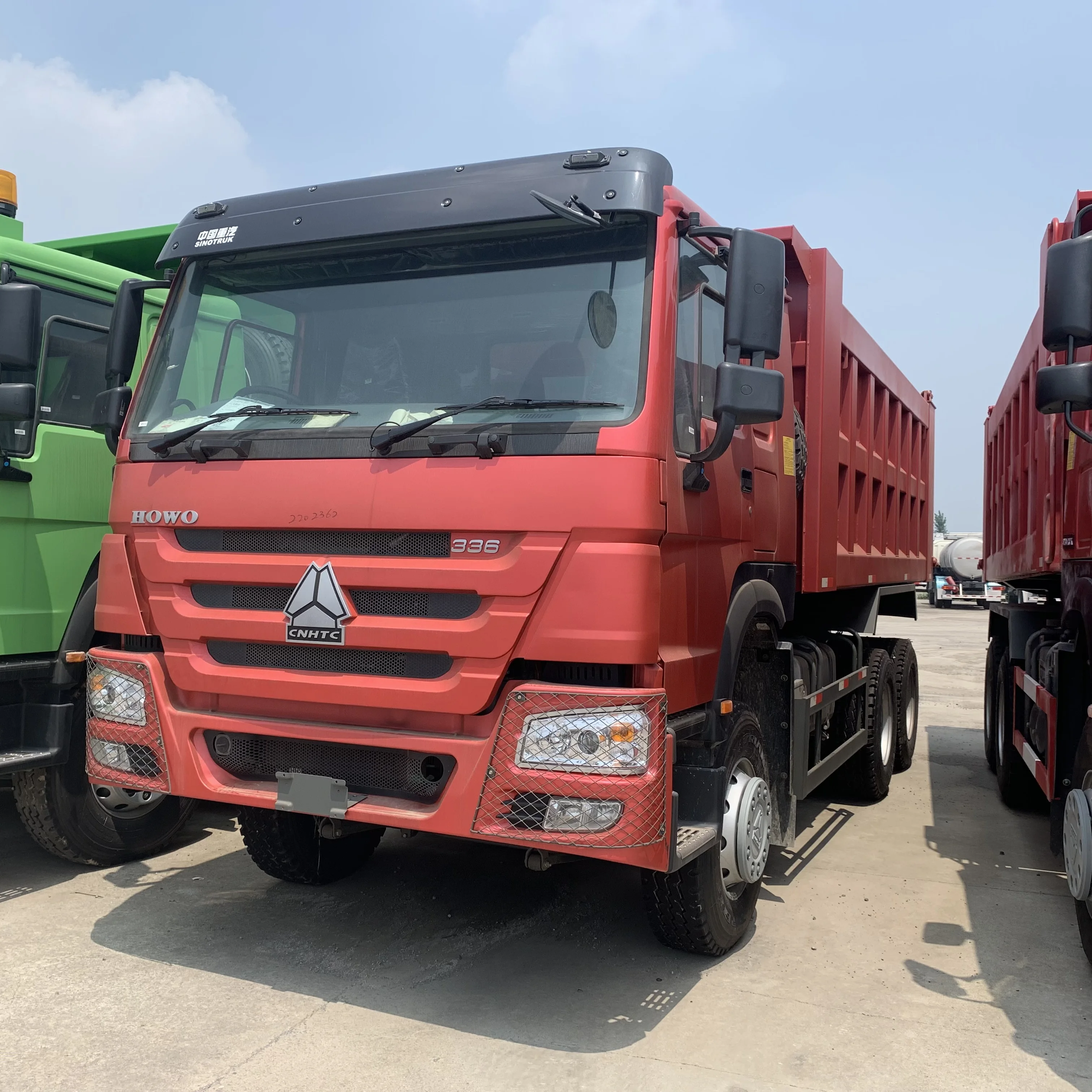 Sinotruk Price Sino HOWO Ethiopia 6x4 336hp 371hp 10 Wheel Tipper Truck Mining Dump Truck