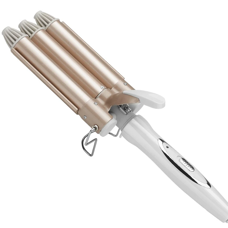 
Hot selling Professional curling iron ceramic three - layer Electrical Automatic Hair Curler 