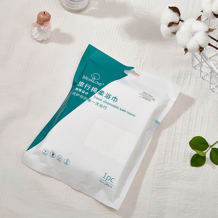 Disposable home hotel party bath towel convenient hygienic nonwoven cleaning cloth disposable bath towel