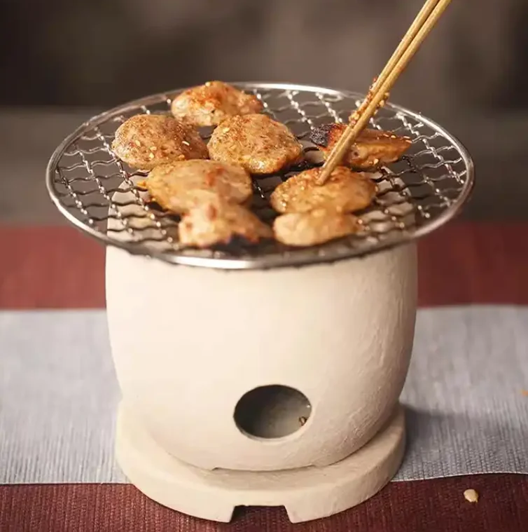 Hot selling  round  wire mesh grill  outdoor BBQ  grill accessories for party  picnic