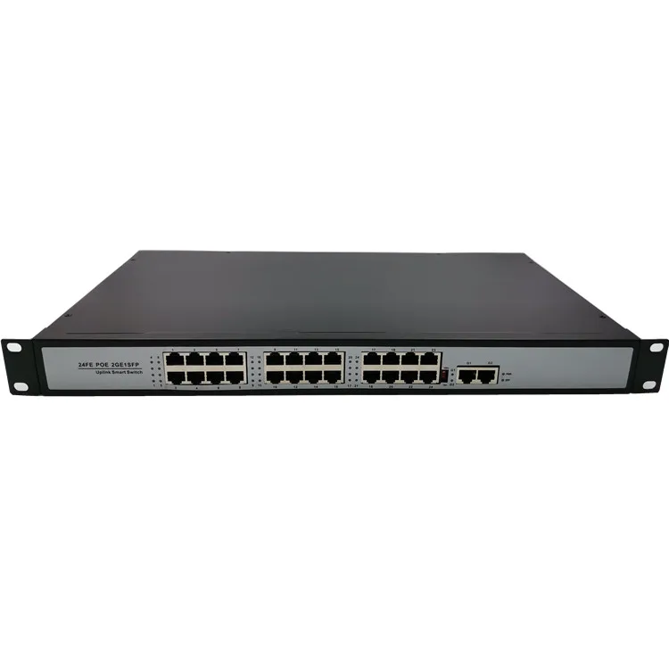 16 / 24 / 48 port Gigabit POE Ethernet optical fiber switch Manufactures