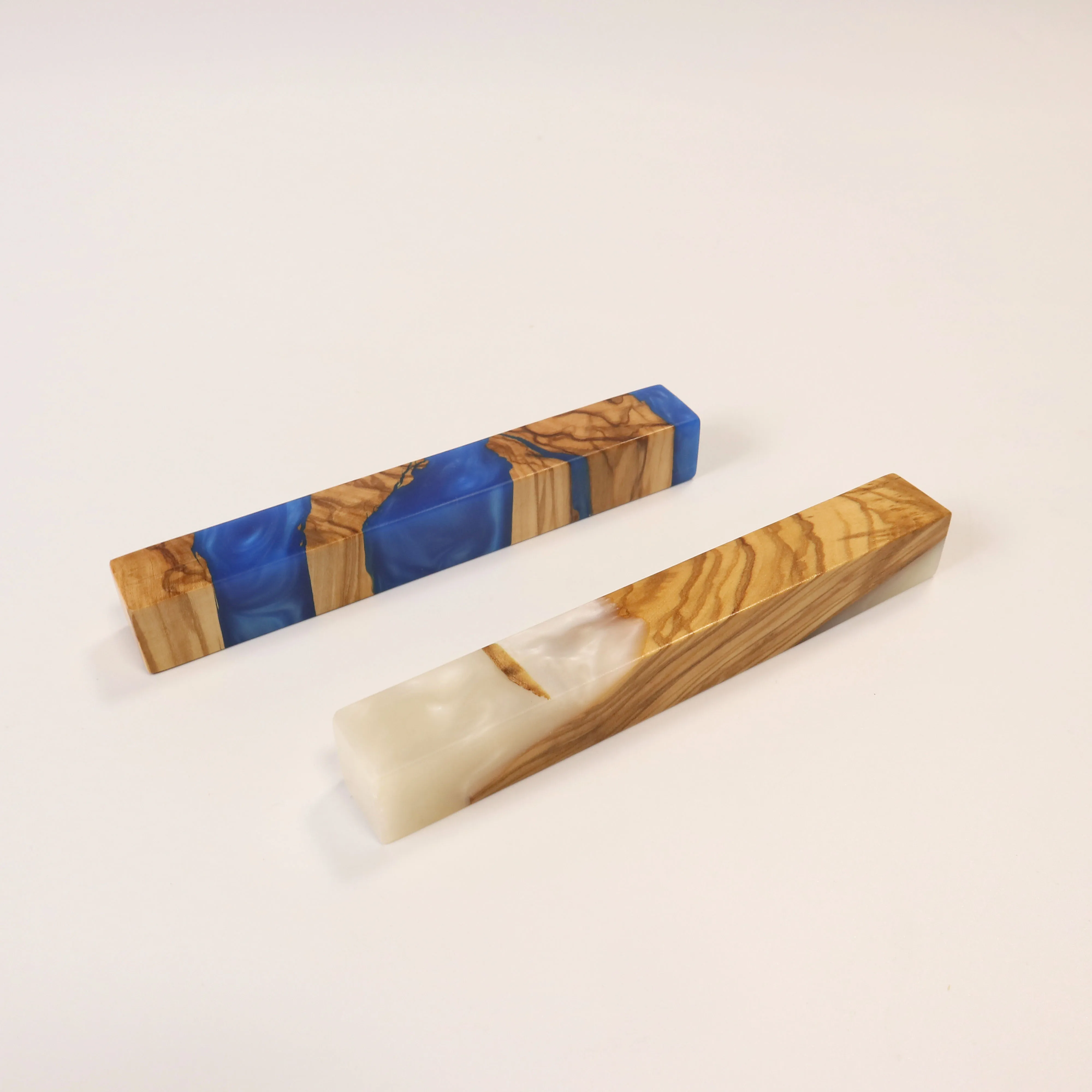 Handmade Gift Olive Wood Resin Mezuzah case ,Mezuzah bar