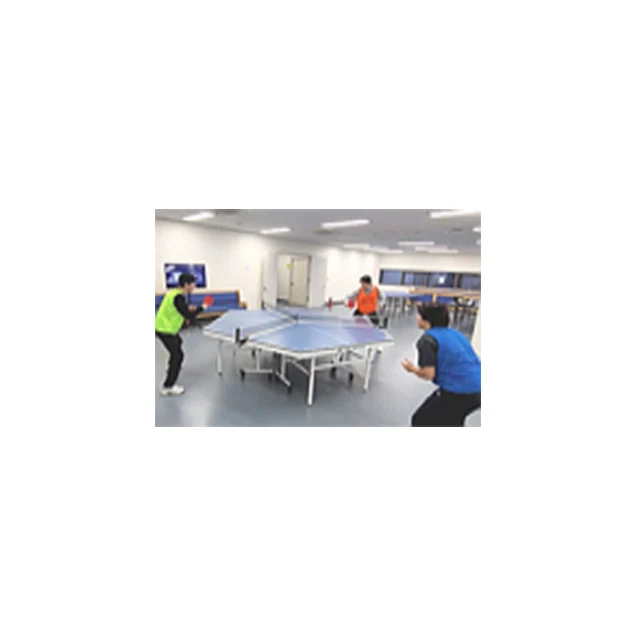 Korean Custom Popular Training Table Latest Trend Outdoor Waterproof  [HEXA TRIO] Hexagon Table Tennis Table