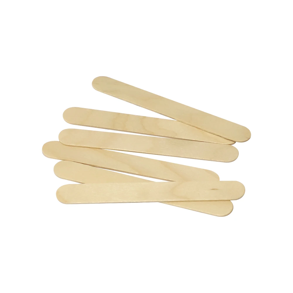 High quality disposable ice cream stick printed logo popsicle sticks wood ice cream sticks