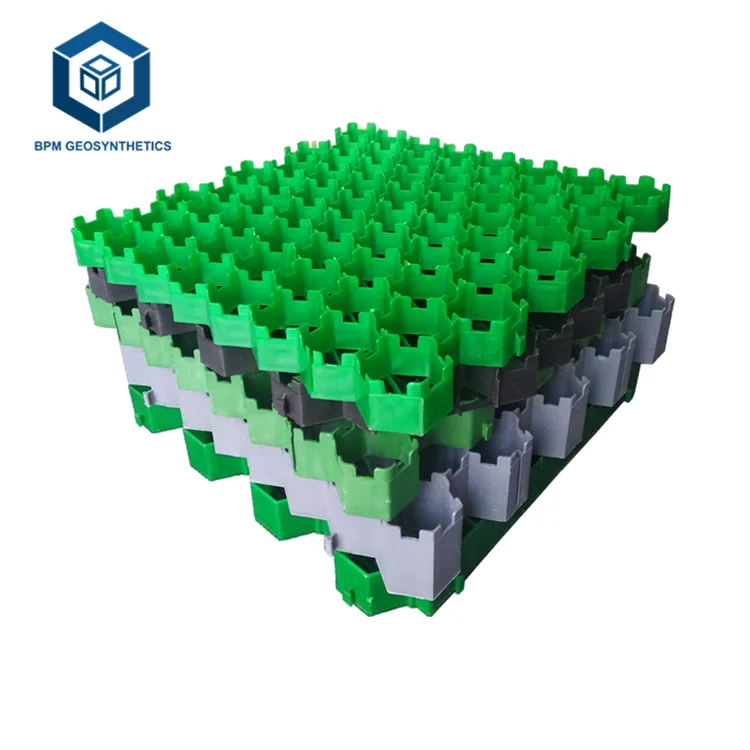 HDPE Grass Lawn Grid Plastic Car Driveway Lawn Paving Reinforcement Planting Grass Paver Grid